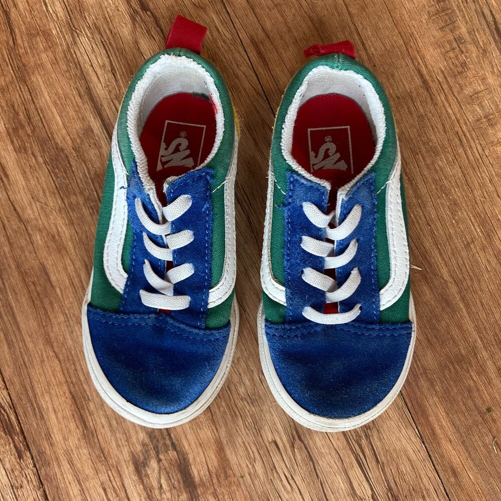 Colorful Toddler Vans